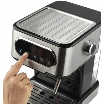 Gorenje ESCM15DBK Μηχανή Espresso 1100W Πίεσης 15bar Ασημί Gorenje ESCM15DBK Μηχανή Espresso 1100W Πίεσης 15bar Ασημί